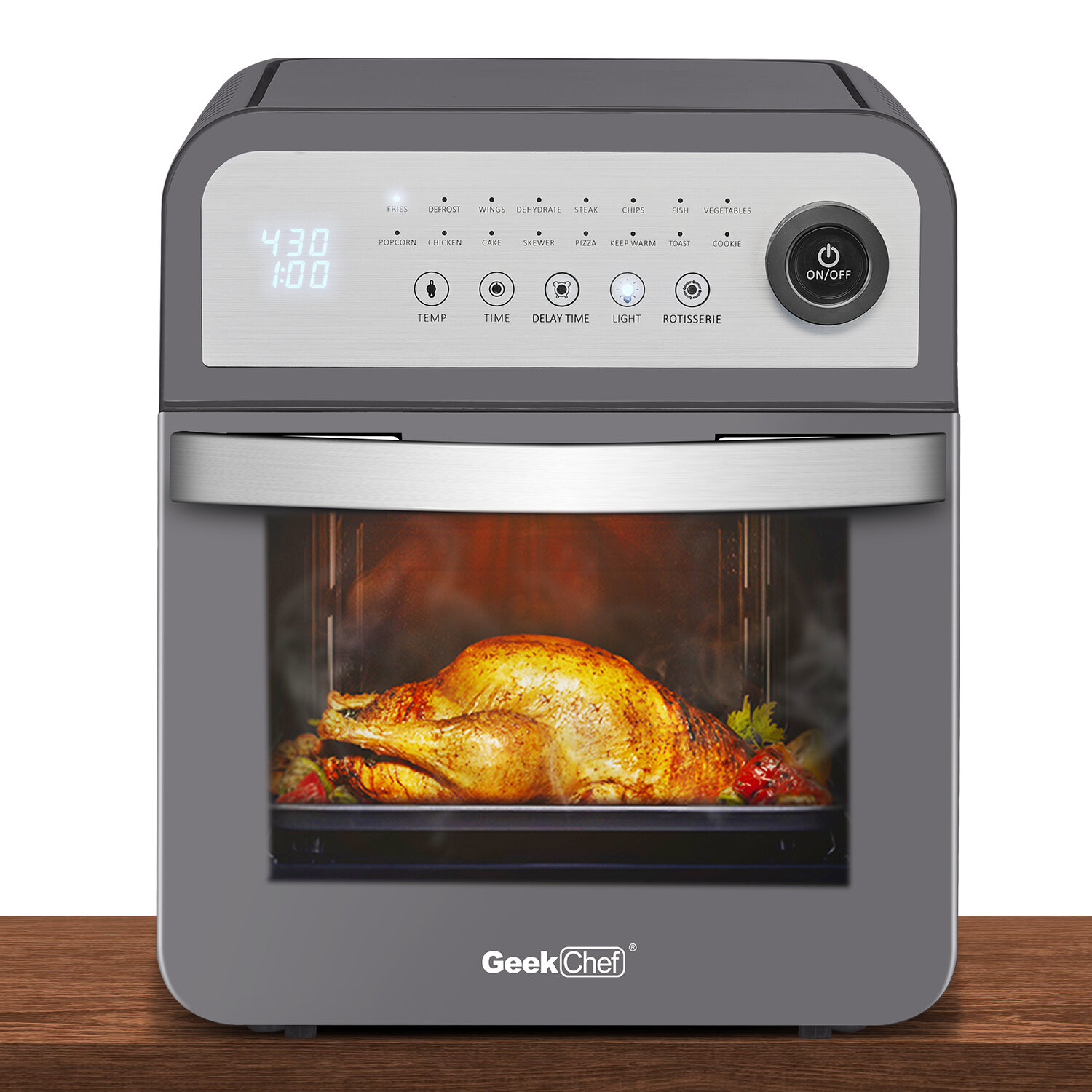 Chasimi 12.3 Liter Electric Air Fryer Oven