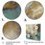 Formes beiges et vertes en I - imprimé-88534759-88534758