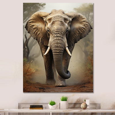 " African Elephant Race Elegance II "