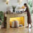 63"W Console Table, Wood Entryway Tables, Narrow Sofa Tables For Living Room