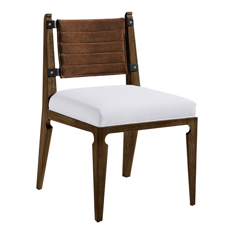 Thom Filicia Home Gifford Side Chair, Havana, Navada Snow