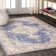 Mordecai Modern Tribal Medallion Lavender/Gray Rug