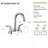 12.06" CUPC Certified 2-Handle Bathroom Sink Faucet-118546091