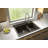 Karran Quartz 33'' X 22'' Double Bowl 60/40 Top Mount Drop-in Kitchen Sink Kit-50597881