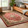 Romulus Power Loom Red/Beige/Black Rug