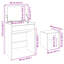 Dressing Table with Mirror-114308521