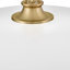 Grand lustre en forme de soucoupe 24 po Hinkley Sadie-116828735-108493486