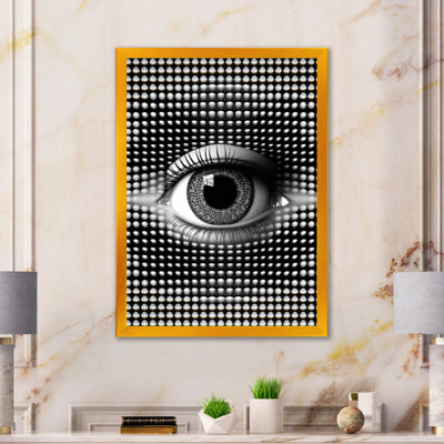 «Dany Eye In Circular Infinity III», reproduction sur toile