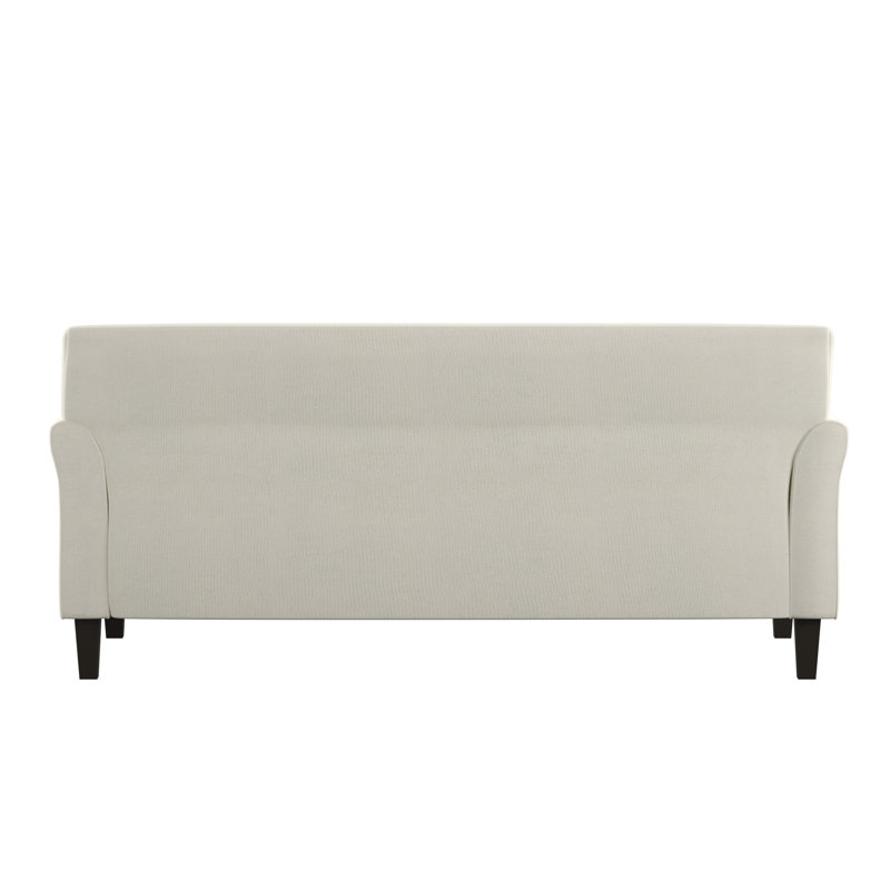 Ginnia Upholstered 77.25'' Sofa, White