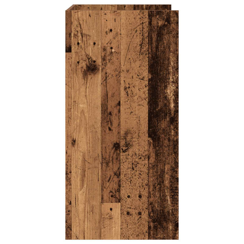 Freestanding Bathroom Cabinet, Old Wood