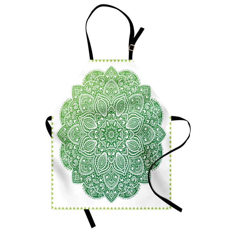 Damask Bib Apron