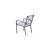 Sybil Premium All-Weather Wicker Outdoor Stacking Dining Armchair with Cushion