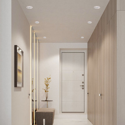 Paquet de 6 lumières encastrées à DEL - 9 W, 750 lumens, à intensité variable, inclinable à 360 °, pivotant à 90 °, convient à la chambre à coucher et au salon