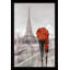«Modern Couple in Paris», reproduction de peinture à l'huile encadrée-2026468908