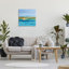 «Abstract Blue Water On Wood» par Ethan Harper, peinture-93921538-93921539