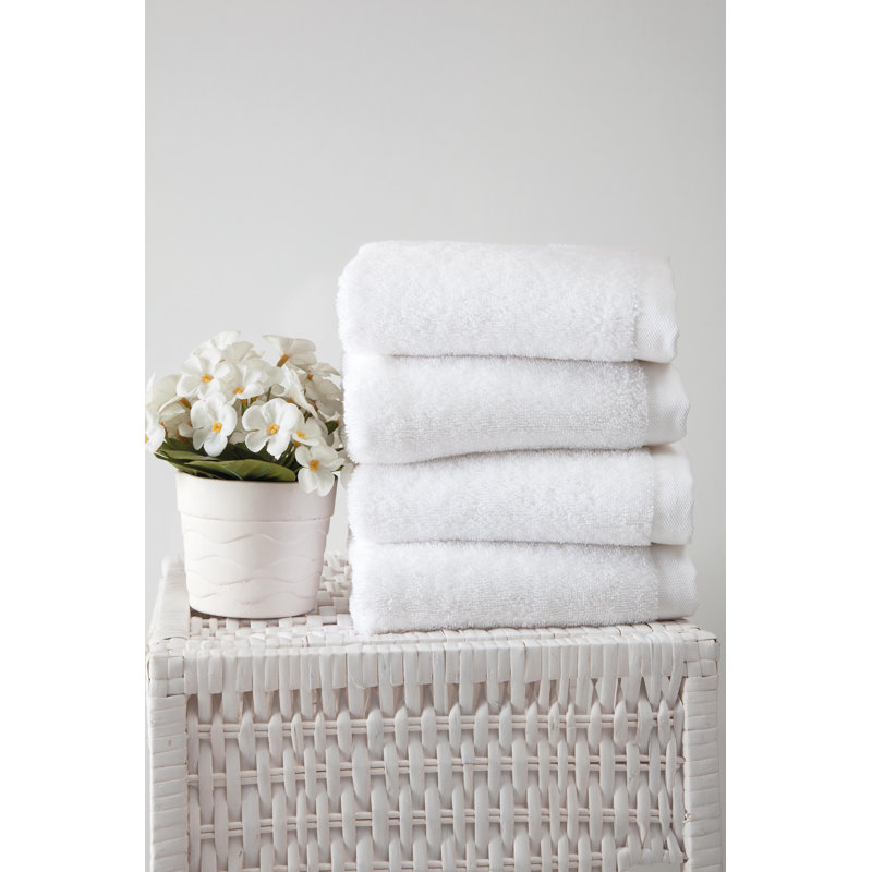 Zimmerman Midweight Hand Towel, White