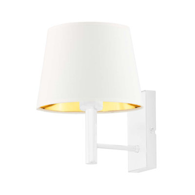 Huey Steel Armed Sconce