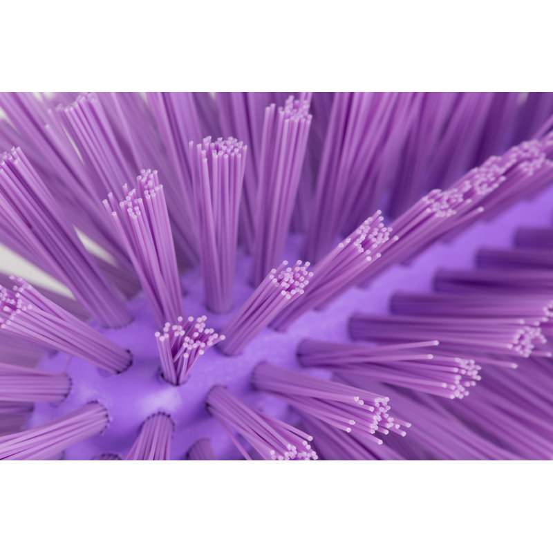 Cleaning Brushes, Purple, 7.10" H x 7.10" L x 4" W