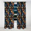 Motif cachemire céleste céleste - motif floral - rideau occultant à motif floral - 1 panneau-107547386