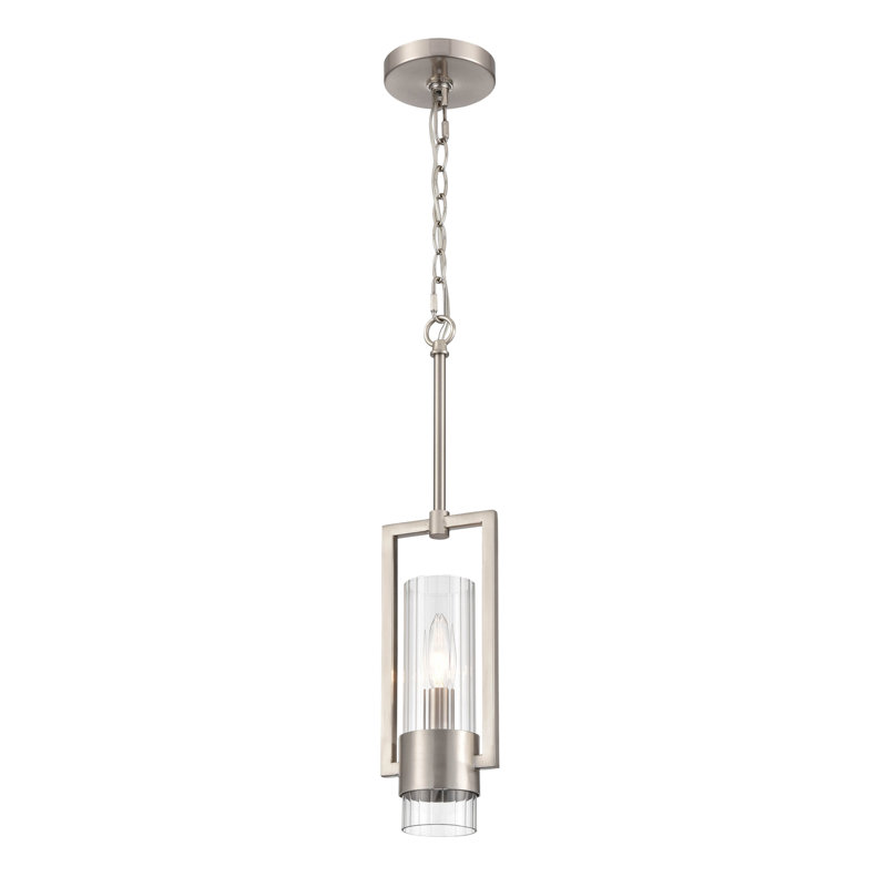 Luminaire suspendu cylindrique simple à 1 lumière Fieldsvale
