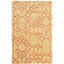 Tapis beige / brun en laine touffeté à la main à motif géométrique Cheshunt-16189191
