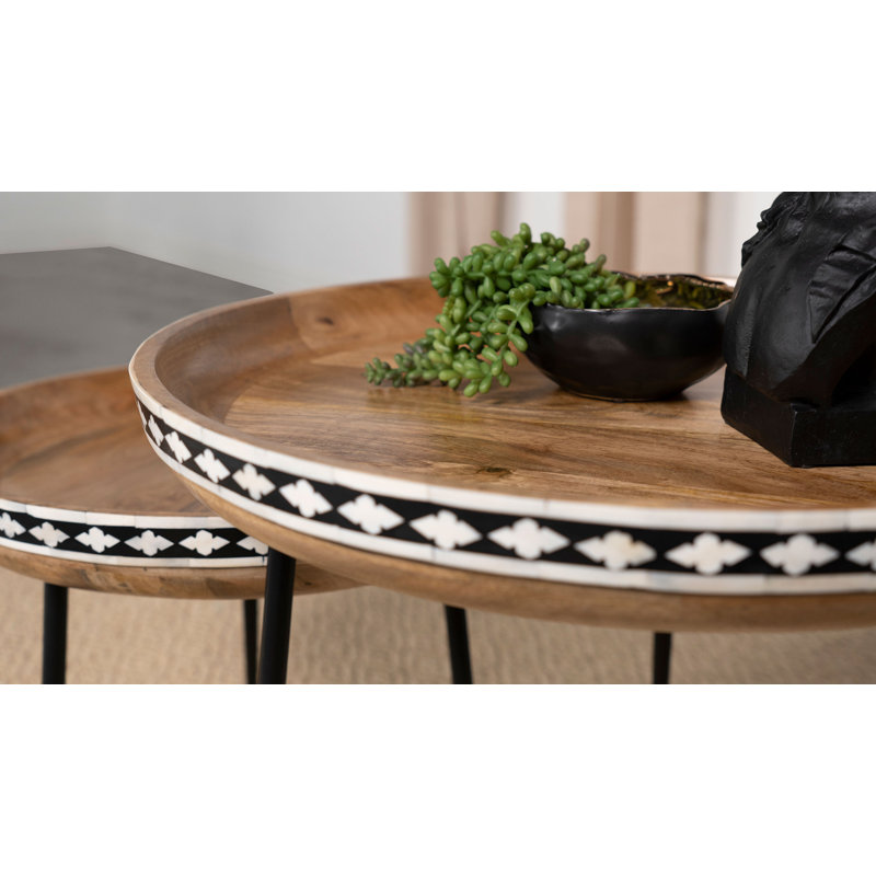 Table gigogne 2 pièces Olavi