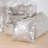 Metallic Cowhide Pillow Cover & Insert-113697320