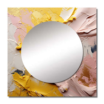 Lytisha - Abstract Large Square Mirror For Wall Art Decor