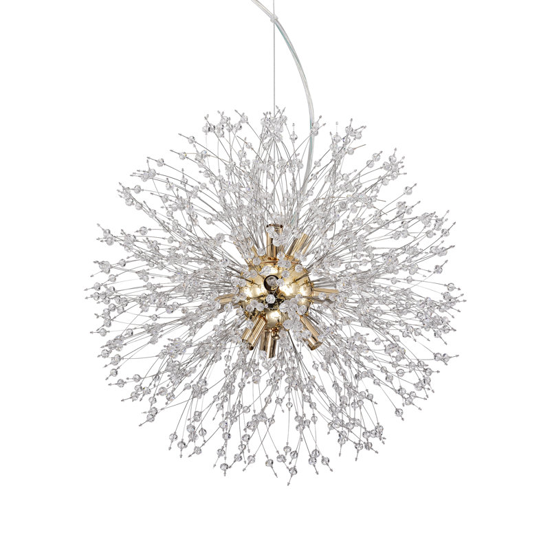 Gizela 9 - Light Dimmable Sphere Chandelier