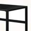 Bureau d'ordinateur en verre trempé avec pieds en métal Sonore H 29,85 po x l 47,89 po x P 21,81 po Sonore