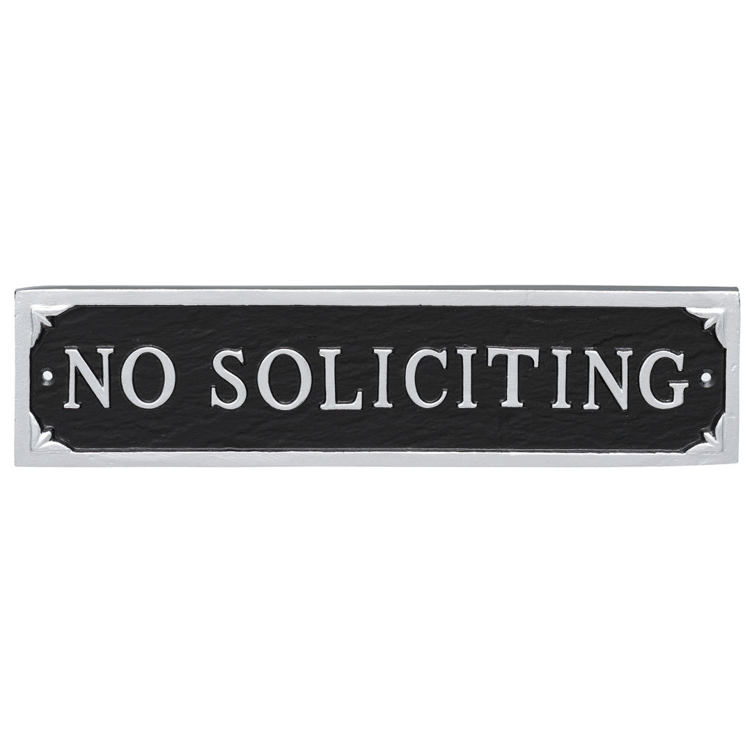 Weather Resistant Metal Garden Plaque Montague Metal Products Inc. 