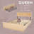 Boho Natural Rattan Bedroom Set-1639212595-1618930975