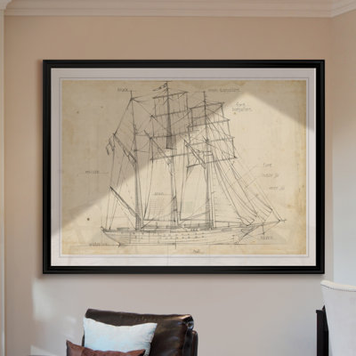 " Sailboat Blueprint I "
