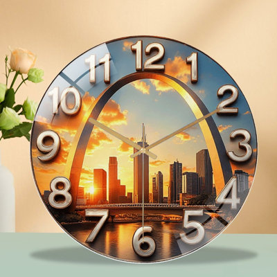 Horloge murale Sunset