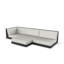 Canapé modulaire d'extérieur avec coussins 118,5 po Pixel-102743461-102743452