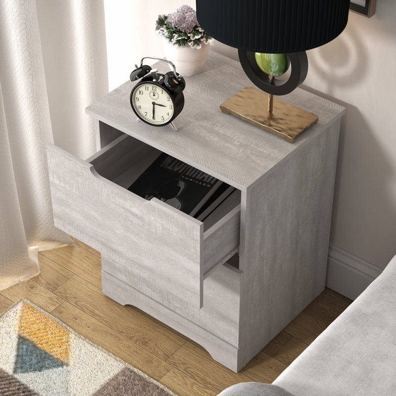 Aroob Bedroom Set, Dusty Gray Oak