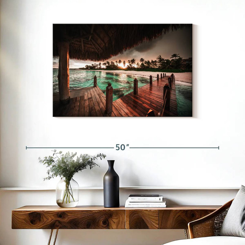 Villa sur l'eau à Pointe Cana, H 24 po x l 36 po