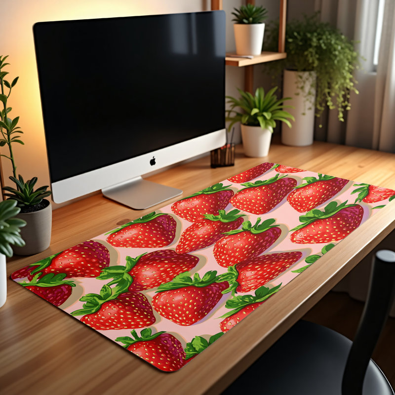Polyester Desk Pad, 31.5x15.5