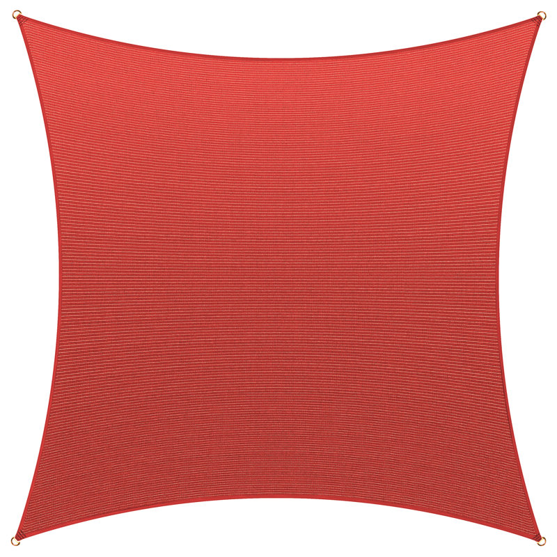 Voile d'ombrage royale Royal Shade, Rouge, 10 pi x 10 pi