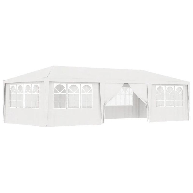 Ercan 4m x 9m Steel Party Tent, White