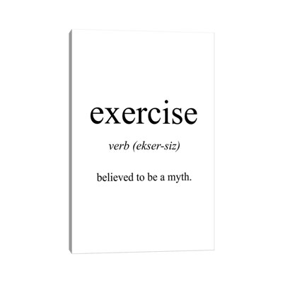 Exercice signifiant par Pixy, art textuel sur toile tendue