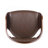 Mid-Century Modern Wooden Frame Swivel Bar Stool-1668439965