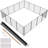 VEVOR Pool Fence, 4 x 48 FT Pool Fences for Inground Pools, Removable Safety Pool Fencing-97619945