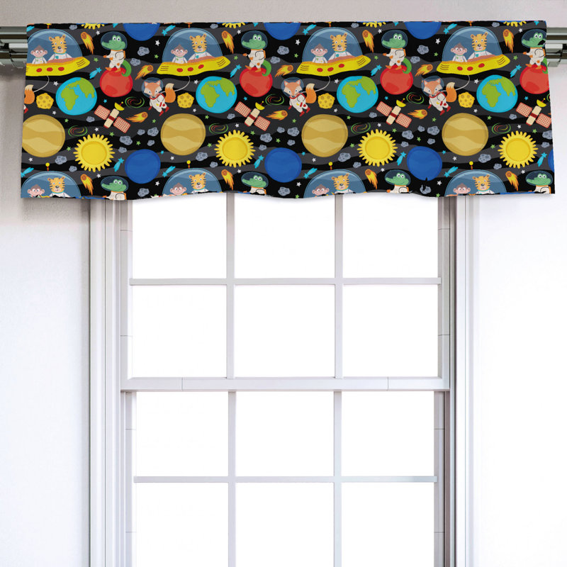 Sateen Ruffled Window Valance