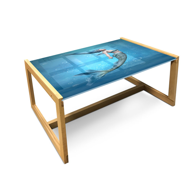 Table basse East East Home, H 15,75 po x L 35,83 po x l 24,4 po