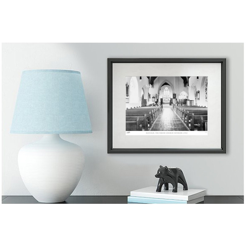 Hatfield, The Parish Church Interior C1965 by Francis Frith - Single Picture Frame Print, 28cm H x 36cm W x 2.3cm D