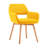 Philodendron 17.7'' H Upholstered Armchair-1896589826