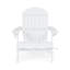 Chaise Adirondack pliante en bois massif Teigan-285171563