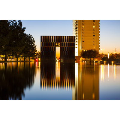 Oklahoma National Memorial 1 Piece Wrapped Canvas Wall Art