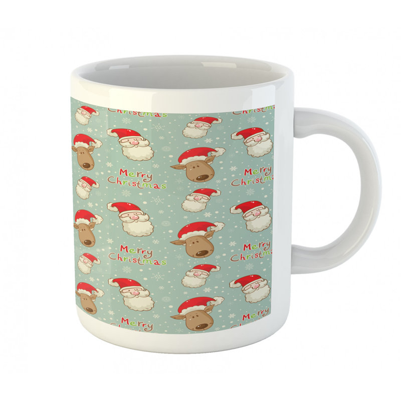 Grande tasse à café père noël